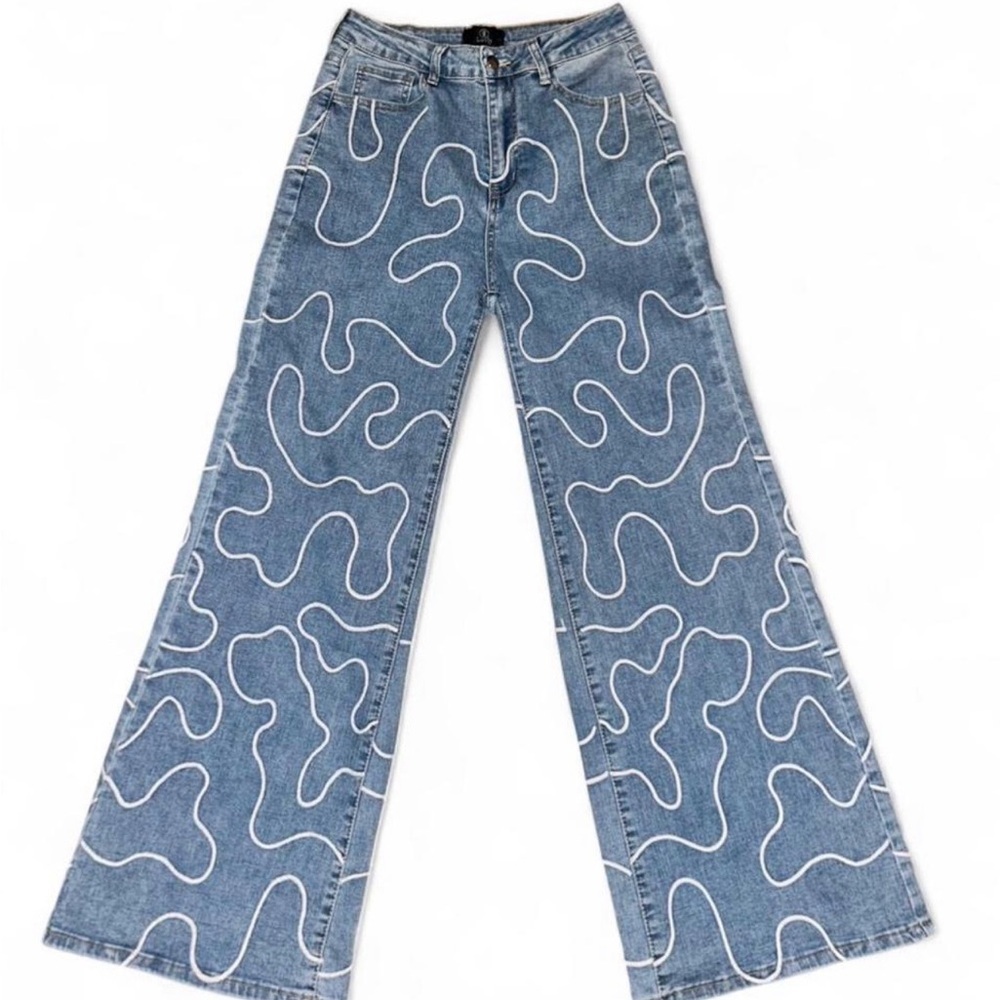 Y2K Blue Jeans - Picture 3 of 8